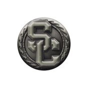 USC FASHION 3D CAST SILVER PIN
